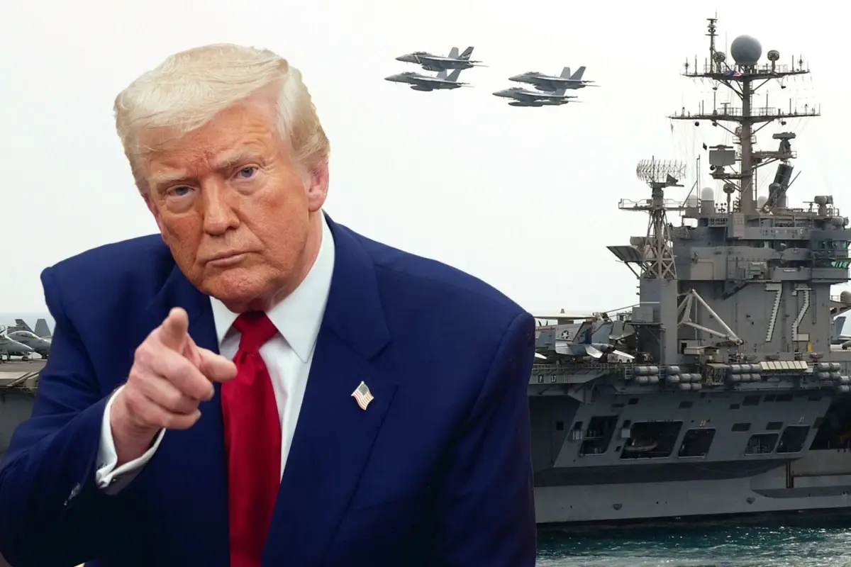 Trump’tan açık tehdit: Muhteşem bir donanmamız daha bölgeye ilerliyor!
