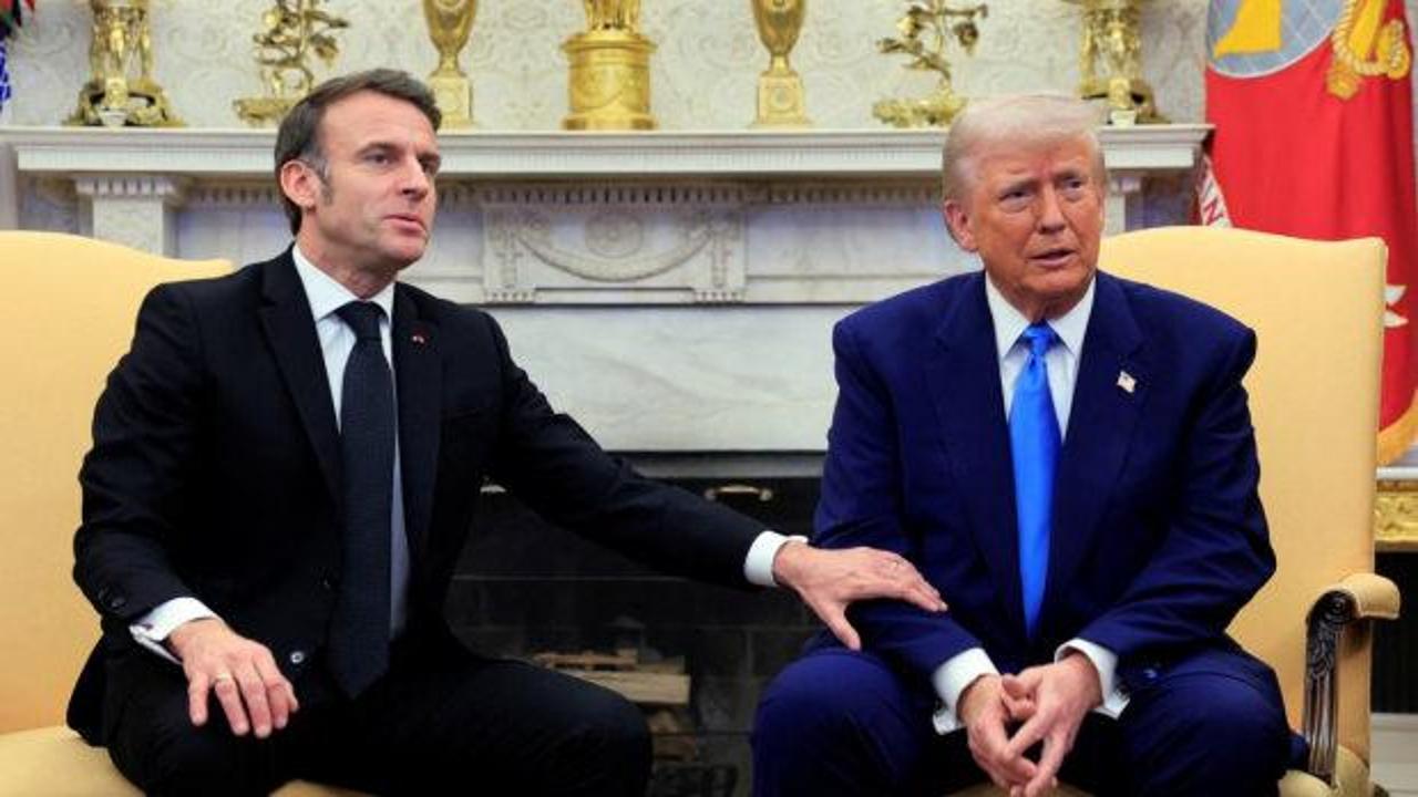 Trump’tan Macron’a ret! Özel mesajlarını ifşa etmişti