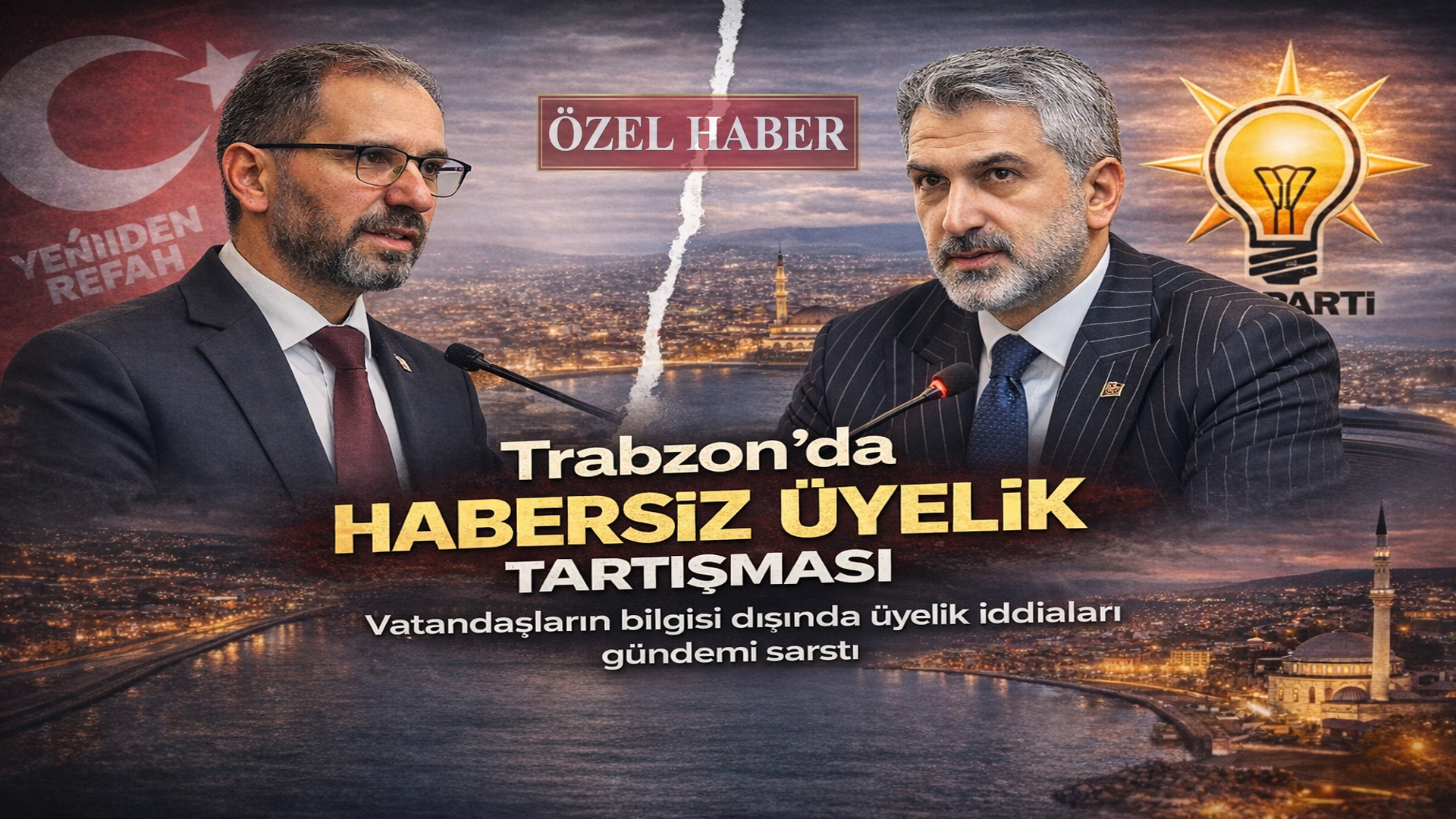 Trabzon’da “Habersiz Üyelik” İddiasını Yeniden Refah Gündeme Taşıdı…