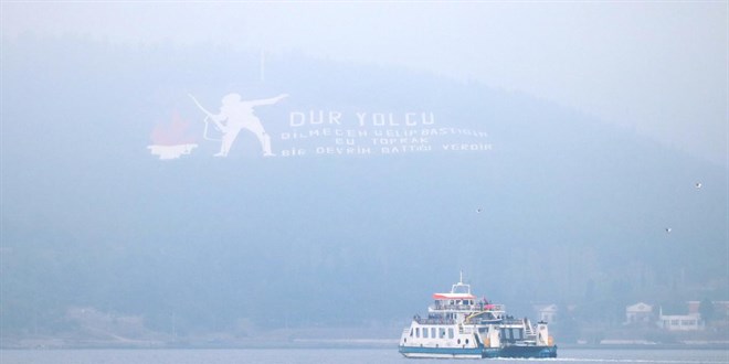 Çanakkale Boğazı transit gemi geçişlerine kapatıldı