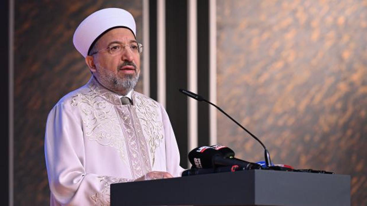 Diyanet İşleri Başkanı Arpaguş’tan İslam dünyasına çağrı
