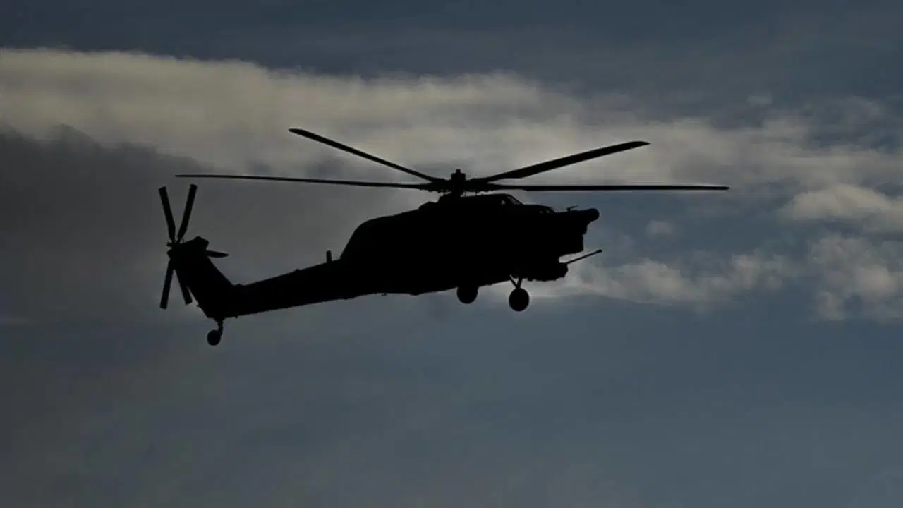 Libya’da helikopter düştü!