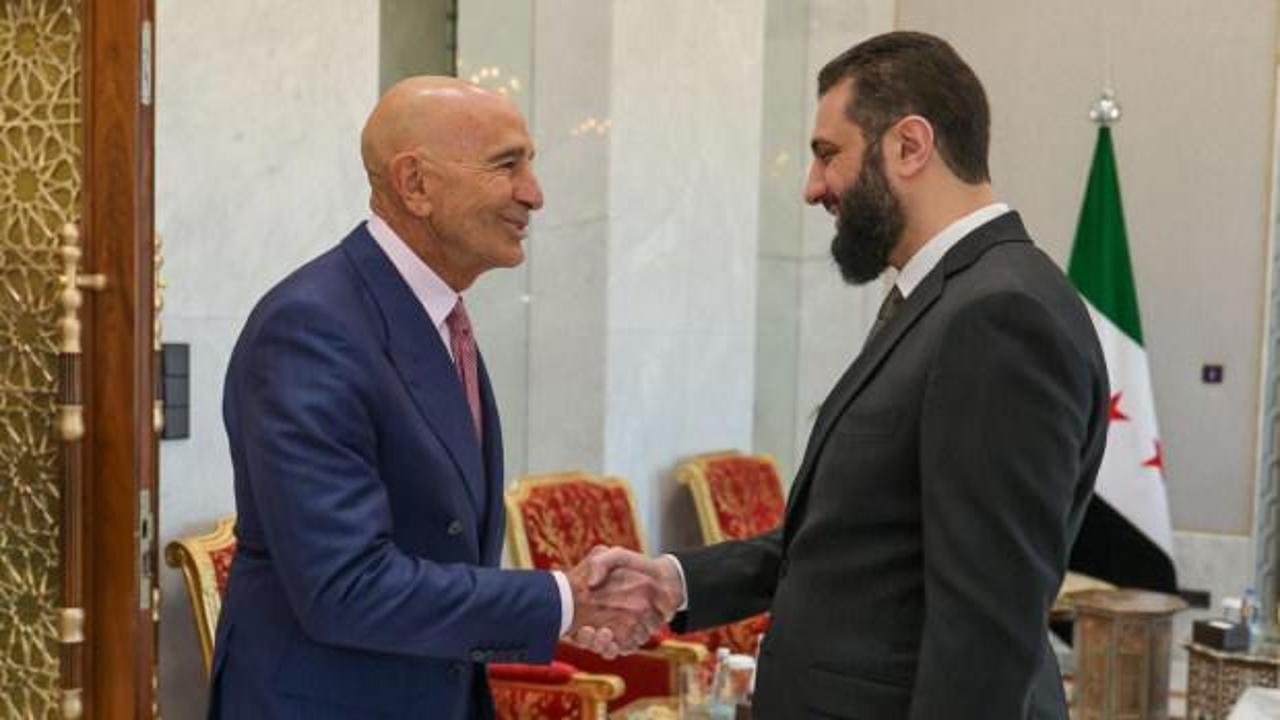 Suriye Cumhurbaşkanı Şara, Tom Barrack’ı kabul etti