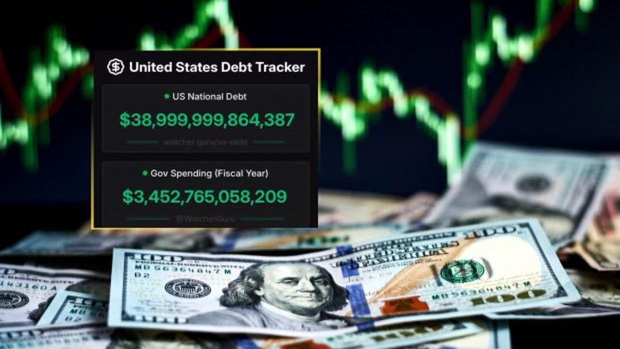 ABD batıyor! Tarihte bir ilk: Ulusal borç 39 trilyon dolara çıkarak rekor kırdı