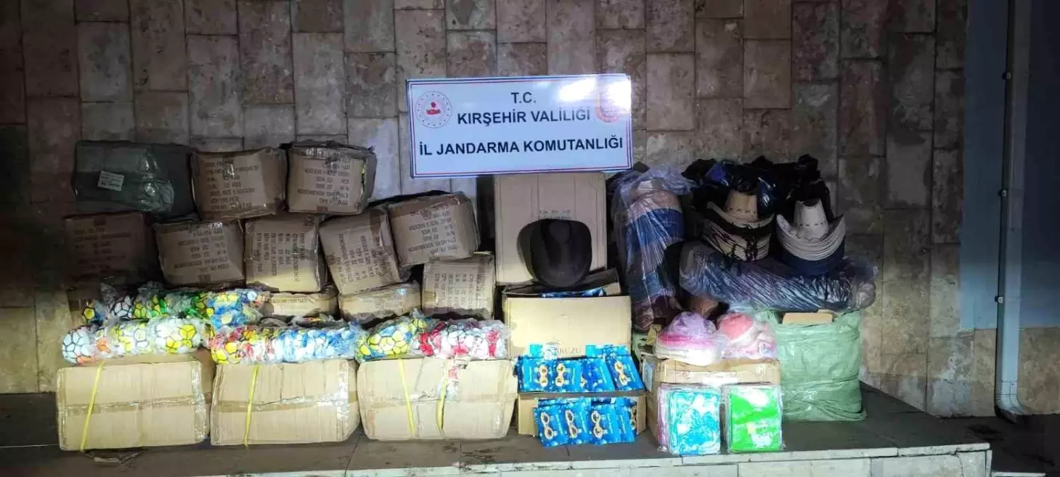 Kırşehir’de 2.9 Milyon TL’lik Kaçak Ürün Ele Geçirildi