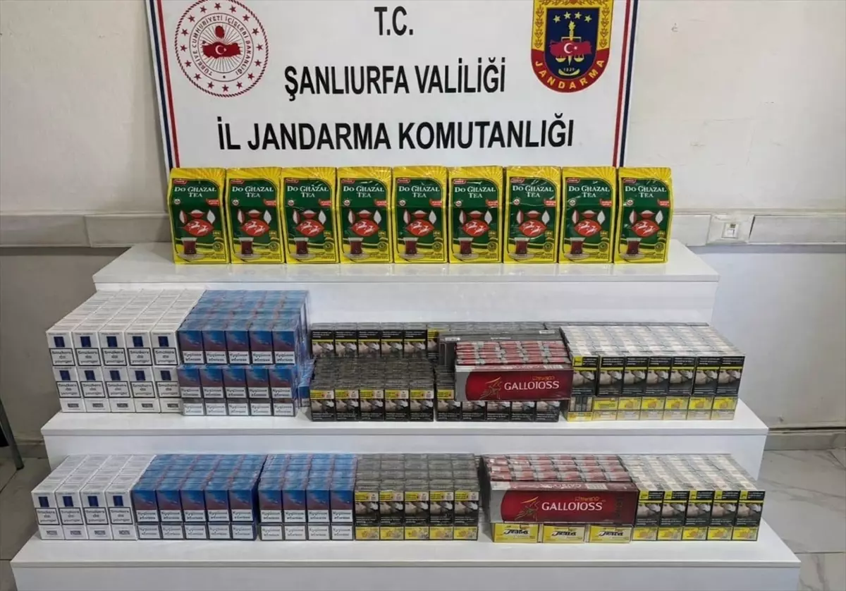 Şanlıurfa’da Gümrük Kaçakçılığı Operasyonu