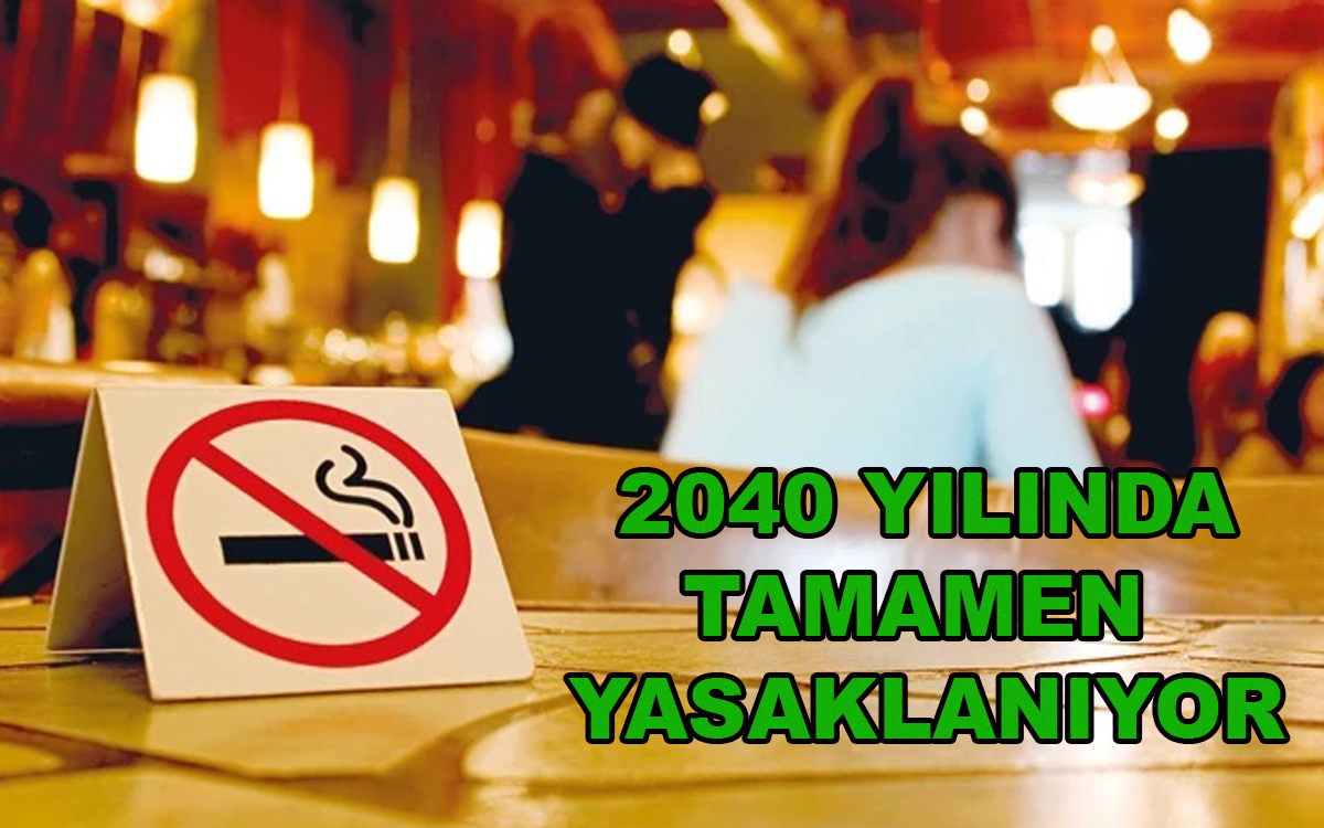 2040’ta sigara tamamen yasak