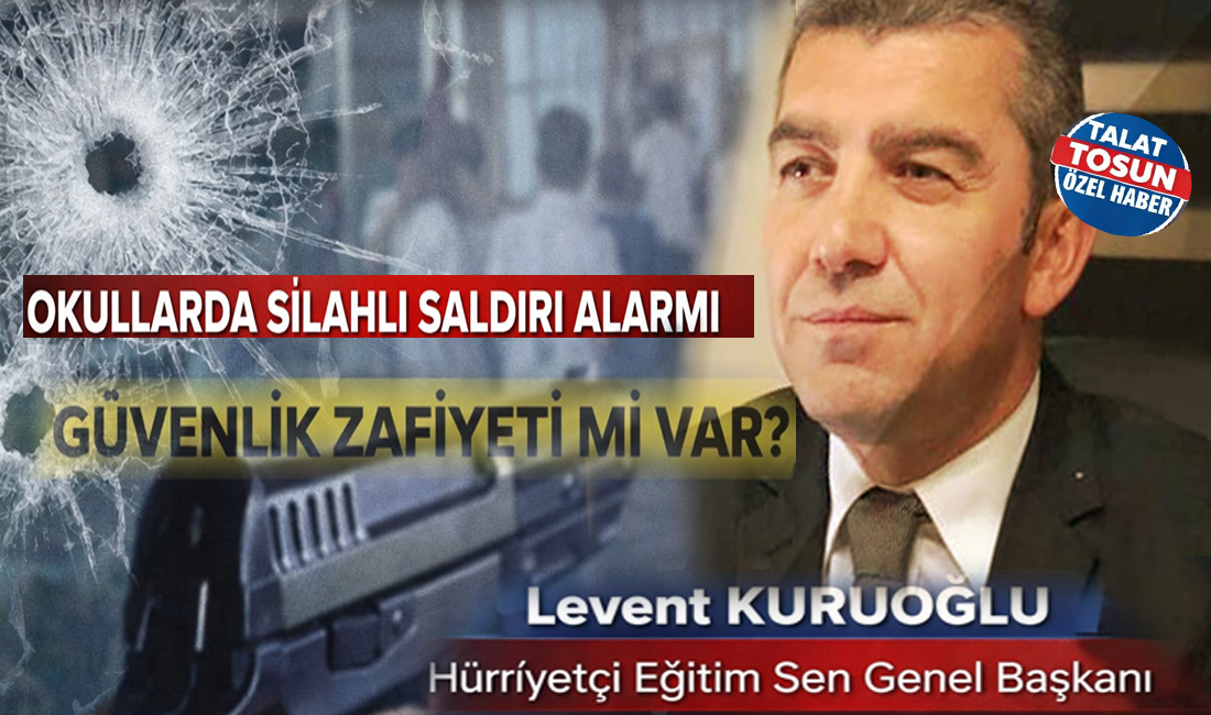 Okullarda Silahlı Saldırı Alarmı !!!