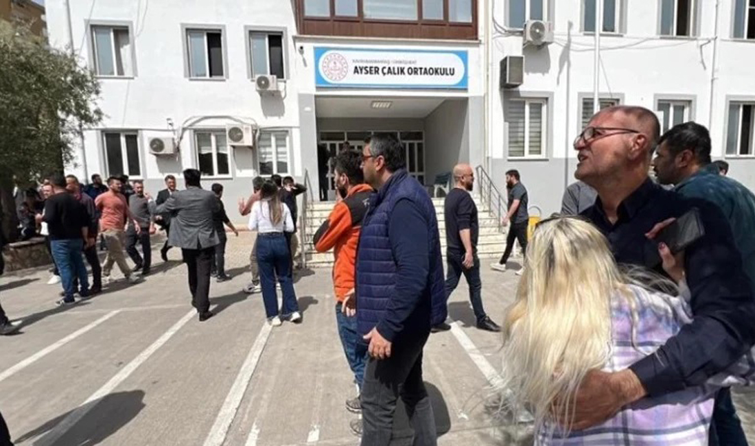 Kahramanmaraş’ta bir okulda silah sesleri