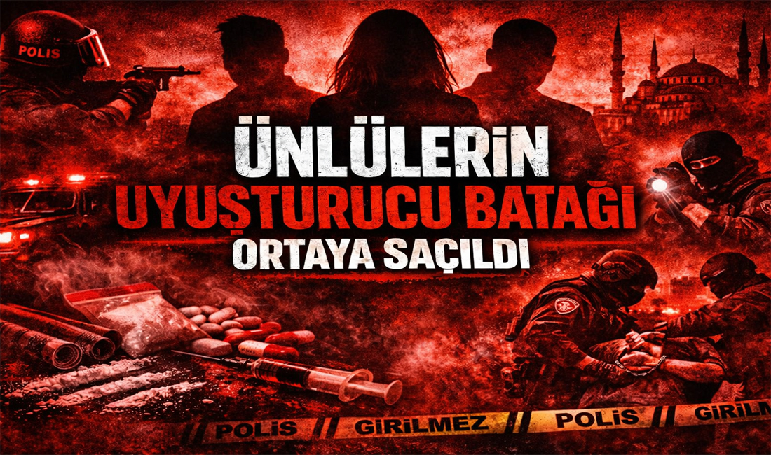 SKANDAL BÜYÜYOR: ÜNLÜLERİN UYUŞTURUCU BATIĞI ORTAYA SAÇILDI