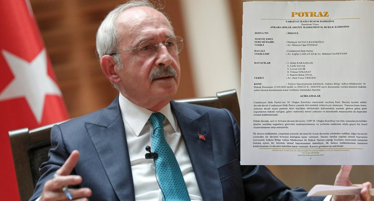 CHP Parti Meclis’i adına Yargıtay’a gitti