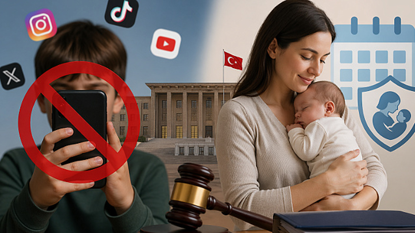Doğum izni 24 haftaya çıktı, 15 yaş altına sosyal medya yasağı