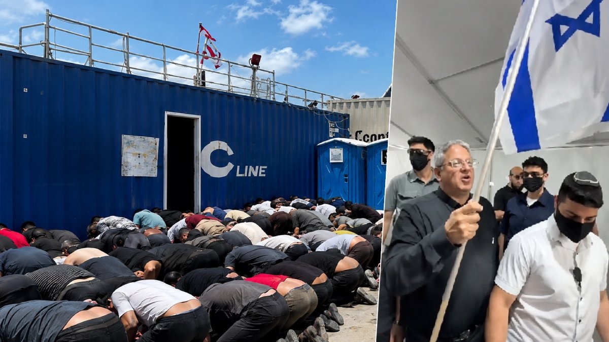 İsrail Sumud Filosu aktivistlerine insanlık dışı muameleyi paylaştı