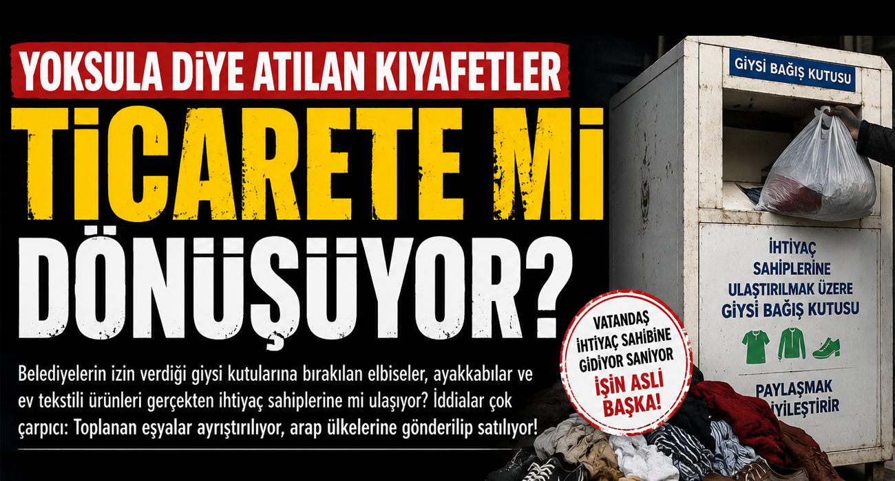Yoksula Diye Bırakılan Kıyafetler Ticari Sisteme Mi Dönüşüyor