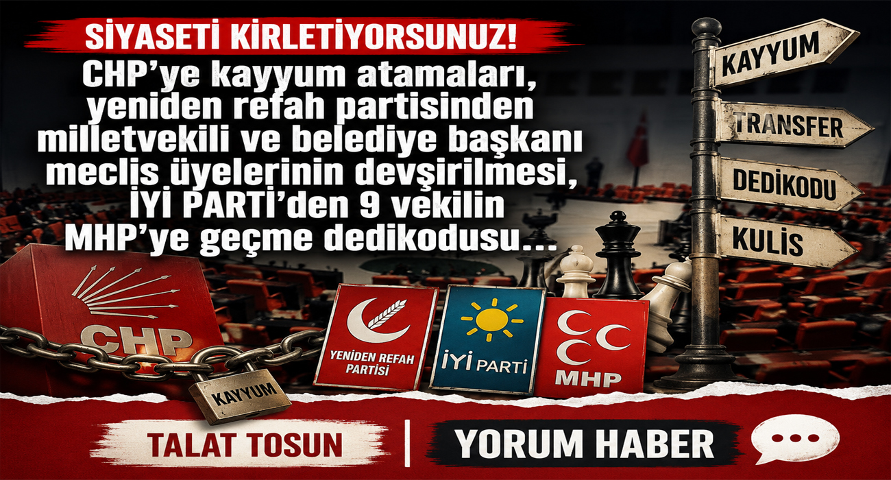 “Siyaseti Kirletiyorsunuz”