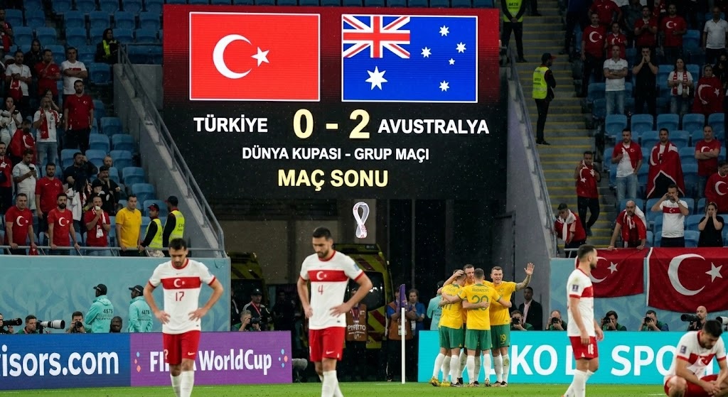 24 Yıllık Hasret Acı Başladı: Türkiye  Avustralya’ya 2-0 Mağlup Oldu