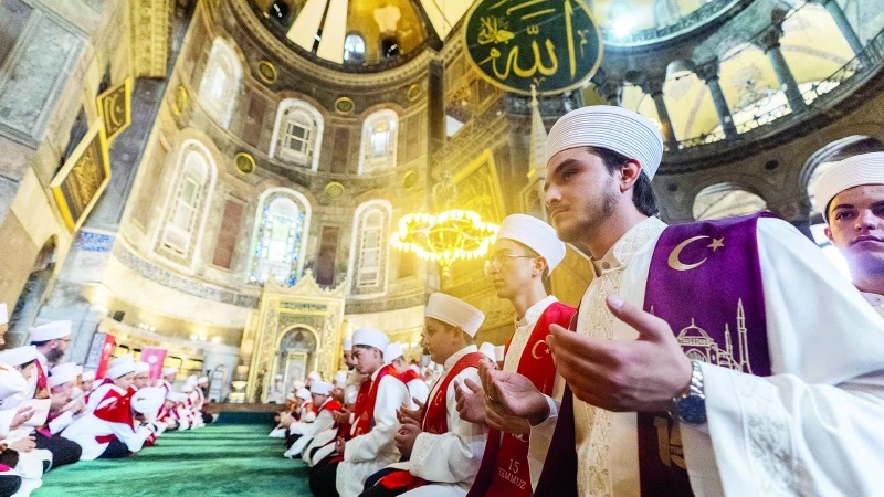 Ayasofya Altı Yıldır Özgür
