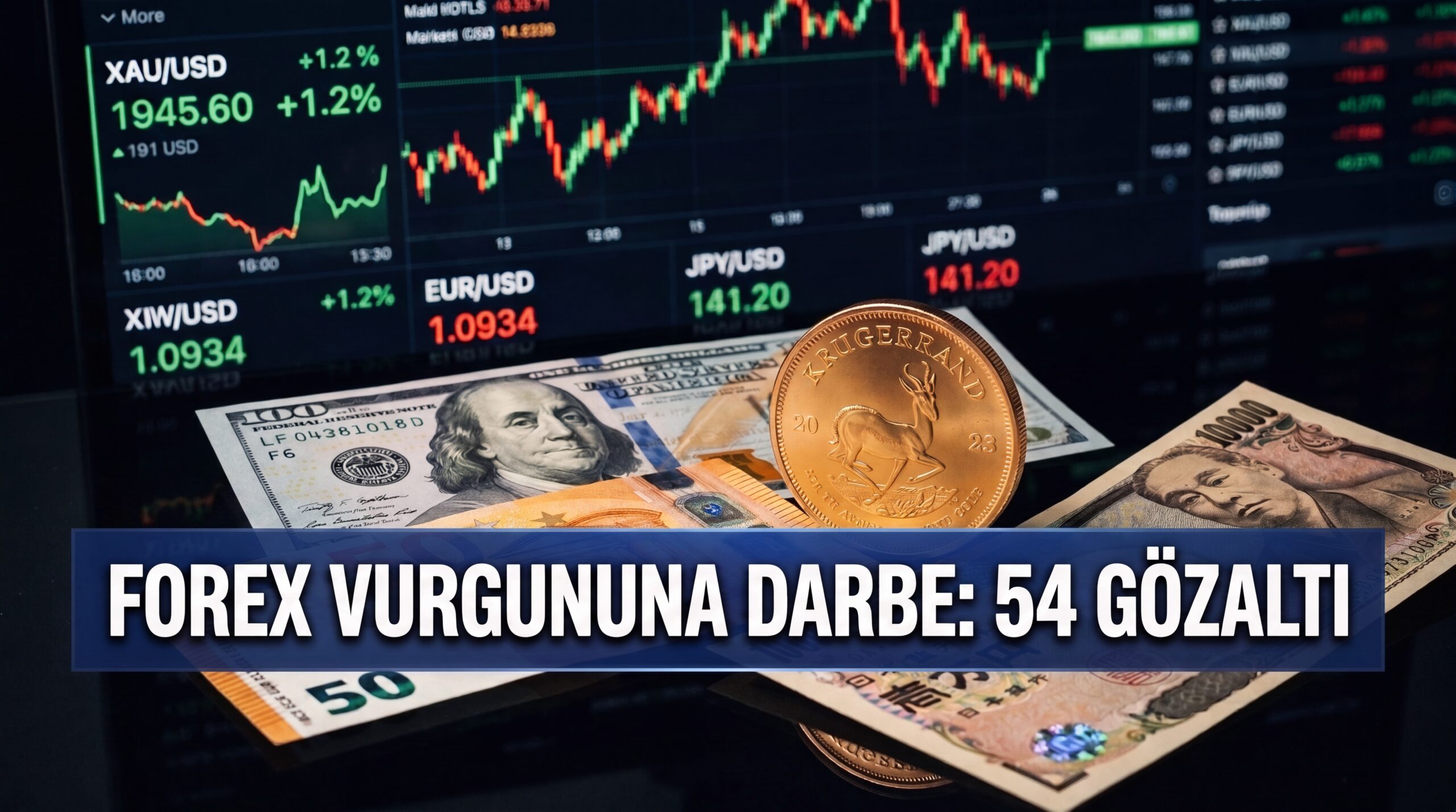 İstanbul’da Uluslararası Forex Vurgununa Darbe: 54 Gözaltı!