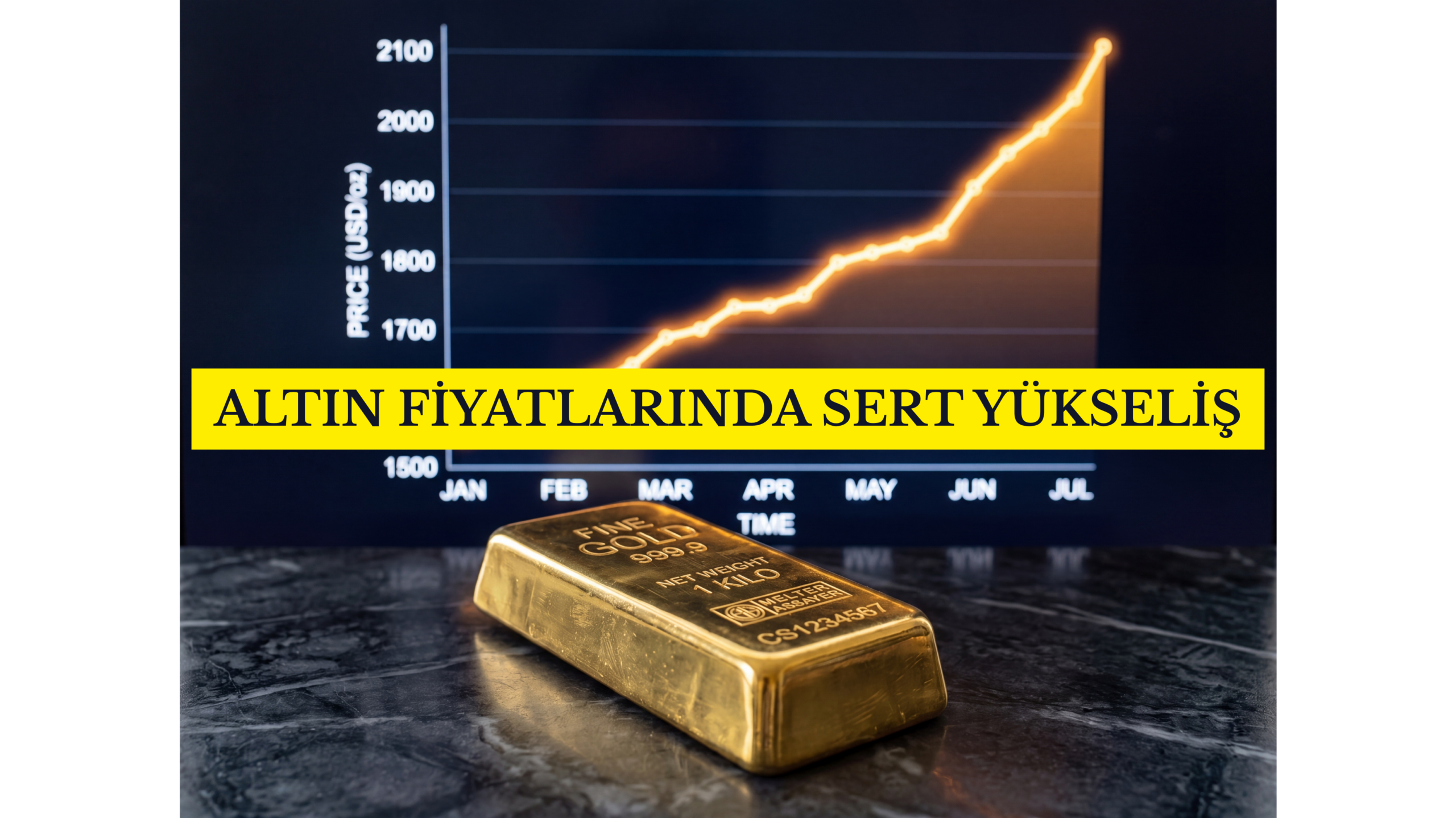 Altında Sert Yükseliş Sürüyor