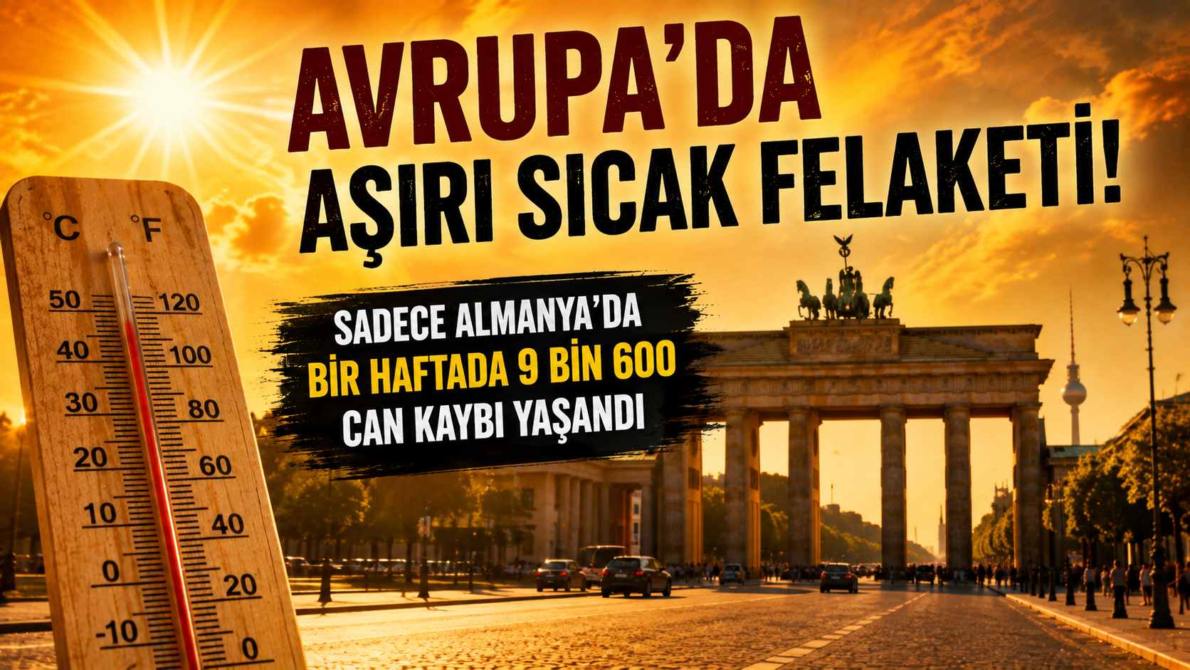 Avrupa’da Aşırı Sıcak Alarmı