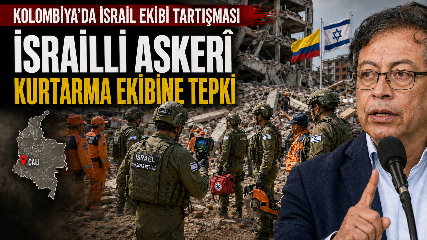 Kolombiya’daki İsrail askerlerinin görevi tartışma yarattı
