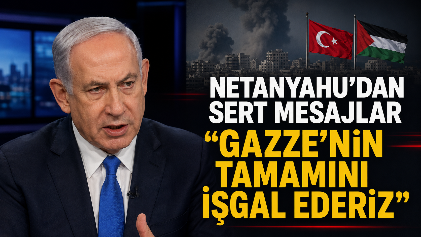Netanyahu’dan canlı yayında sert mesajlar