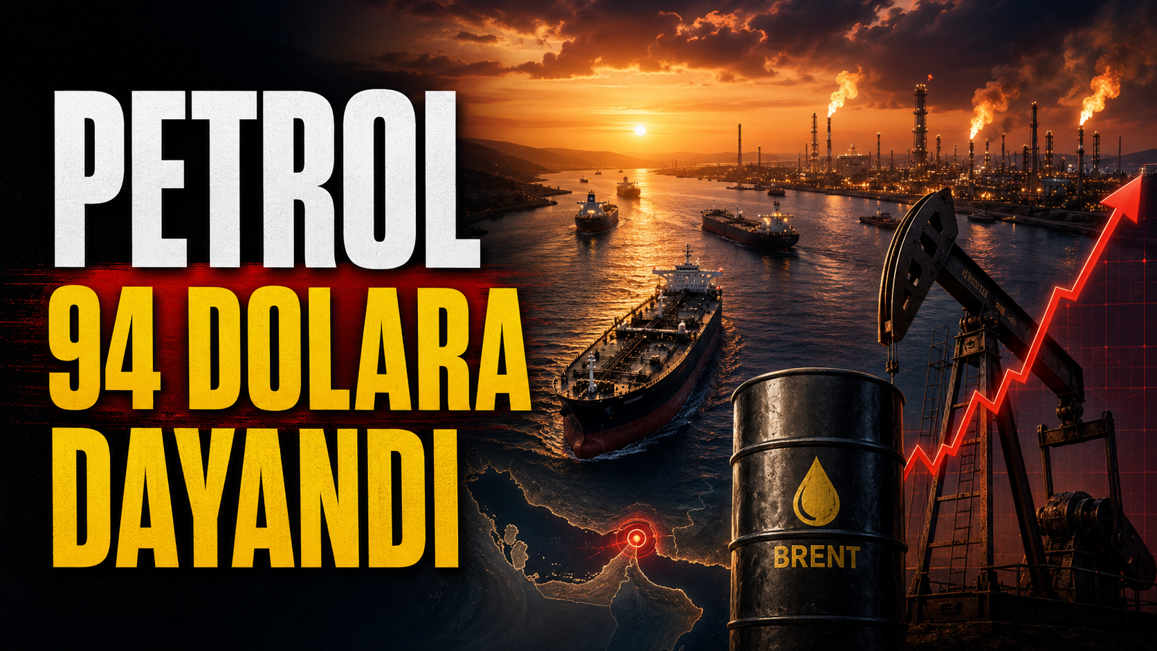 Petrol fiyatı 94 dolara yaklaştı