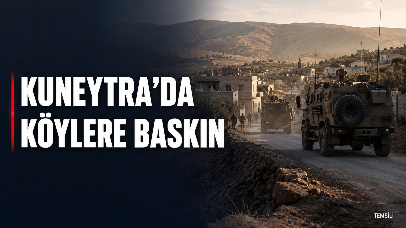 İsrail ordusundan Suriye’ye yeni saldırı