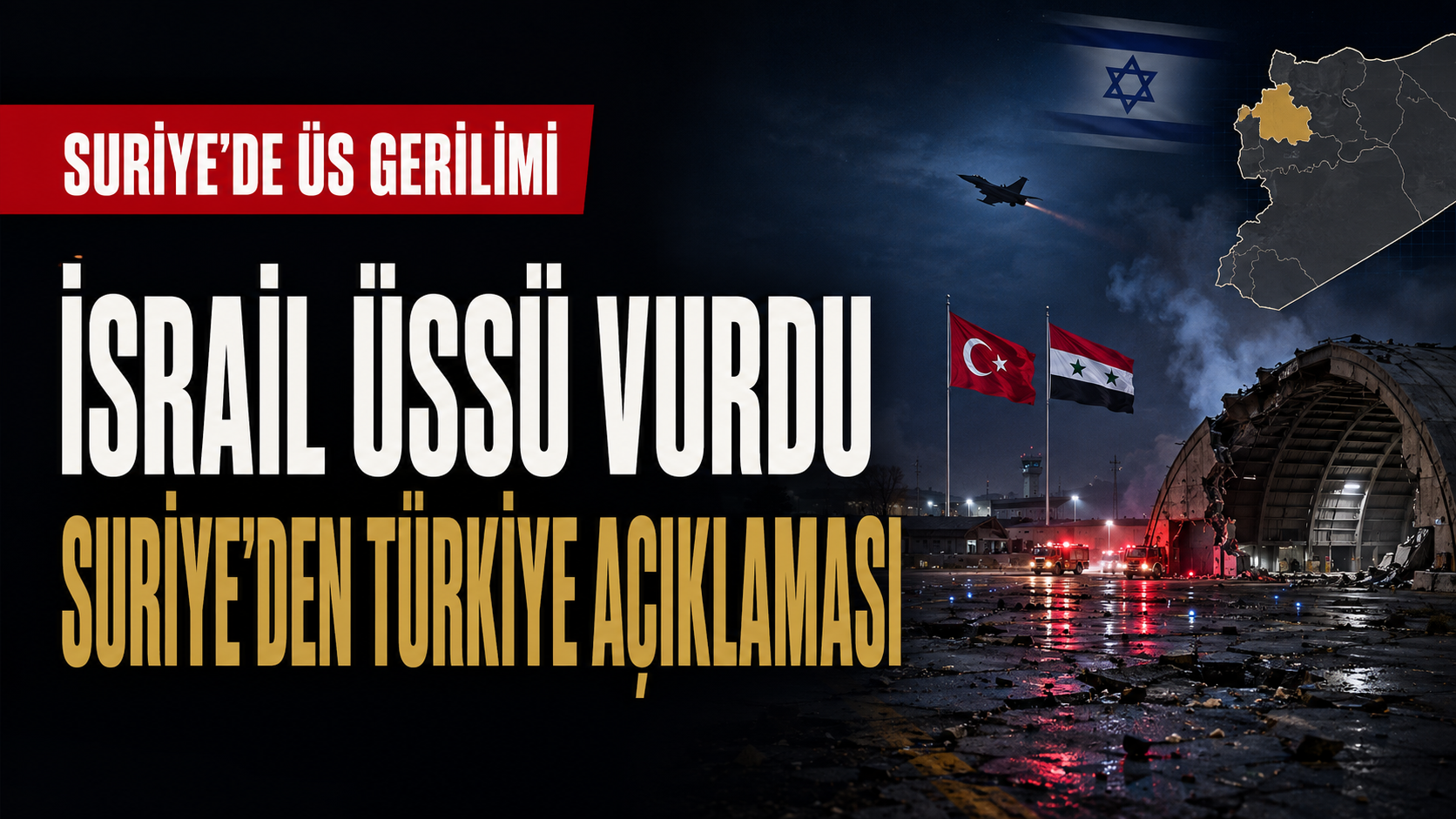 İsrail’in vurduğu üste Türkiye’den gerilim