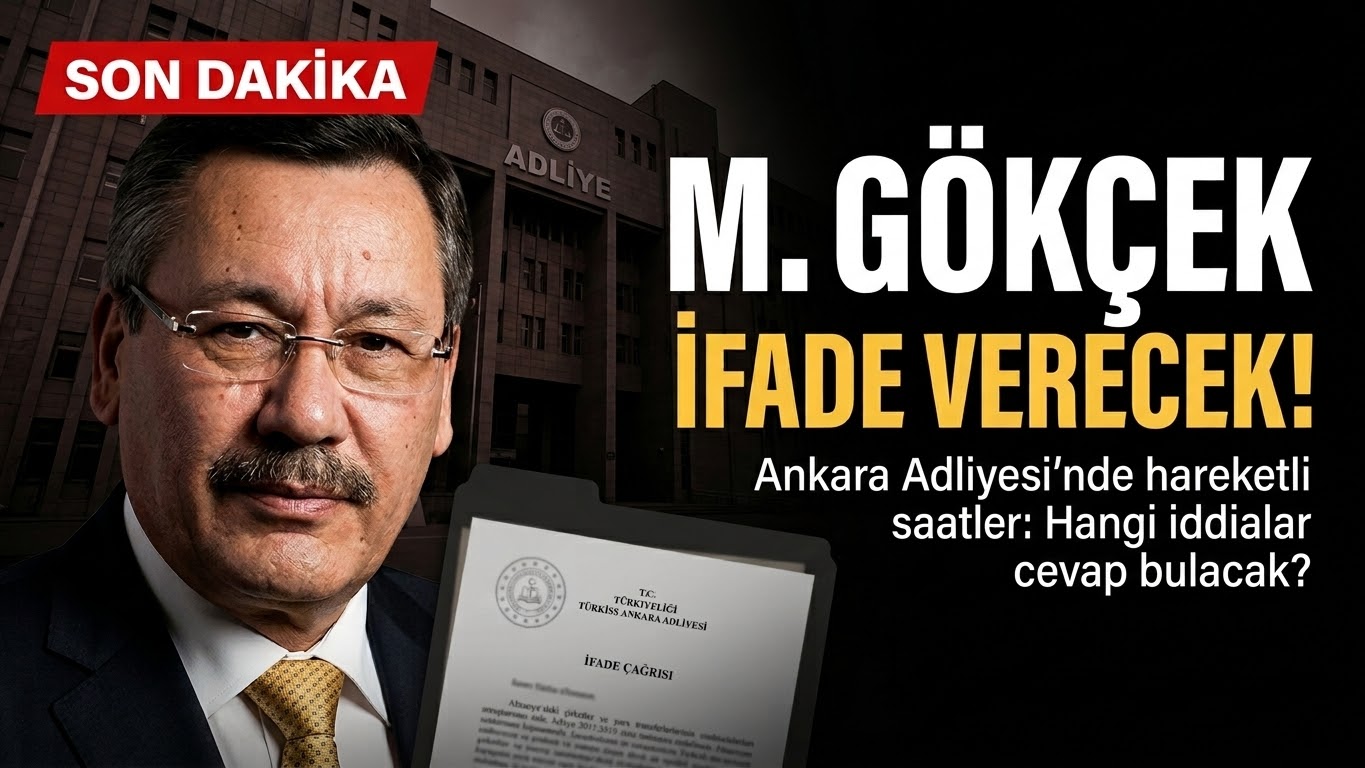 Melih Gökçek “şüpheli sıfatıyla” ifade verecek!