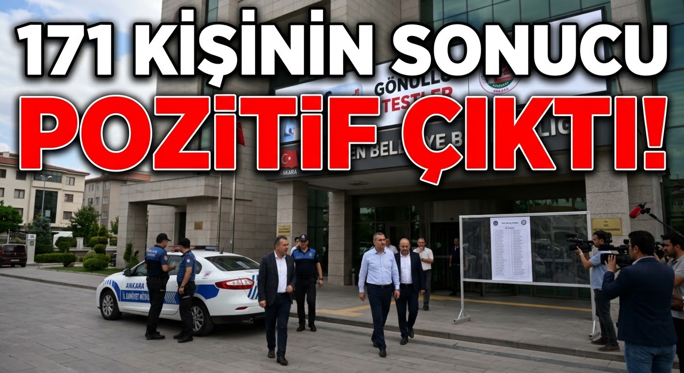 Keçiören belediyesinde 171 kişinin “uyuşturucu kullanım testi” sonucu pozitif çıktı