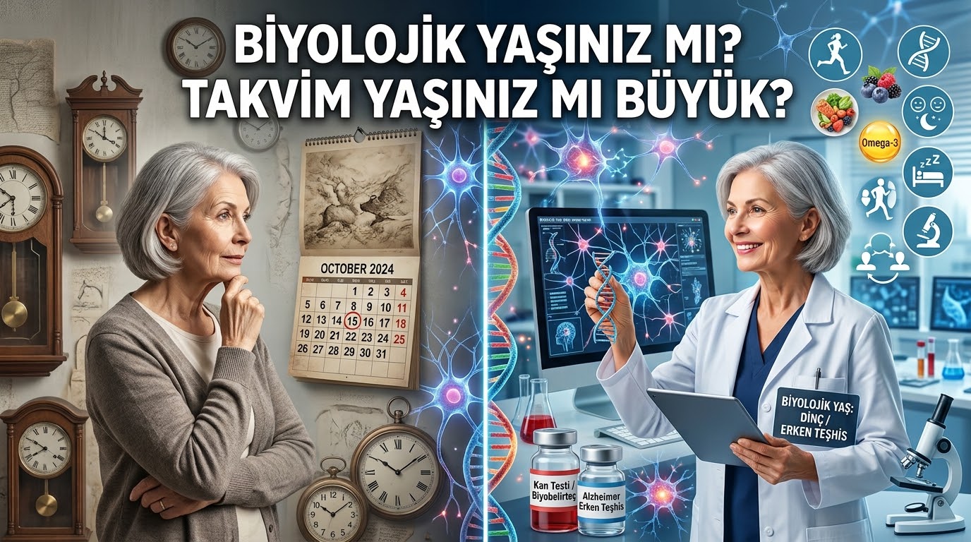 Biyolojik yaş takvim yaşından daha önemli! Biyoloji yaşı genç tutmanın formülü var