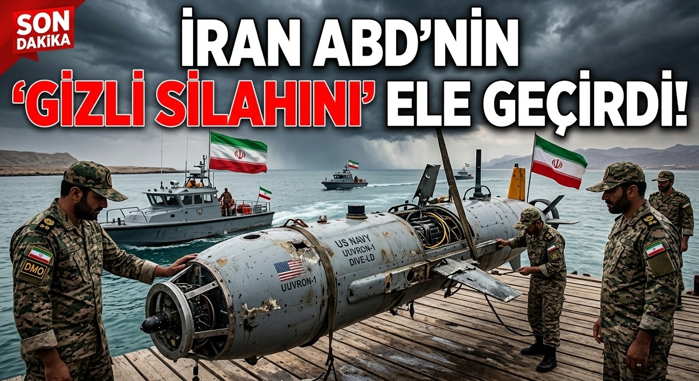 İran, ABD’nin gizli silahını ele geçirdi!