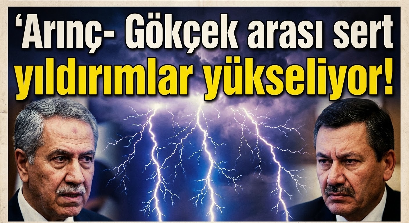 Arınç’tan Gökçek’e yeni yolsuzluk iması! İkili arası gerilim artıyor