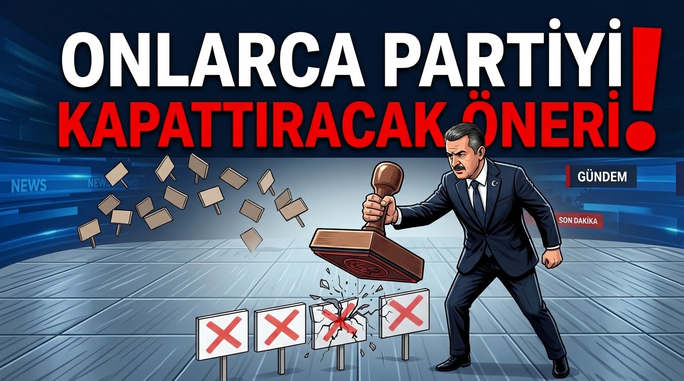 MHP’den onlarca siyasi partiyi sonlandıracak teklif