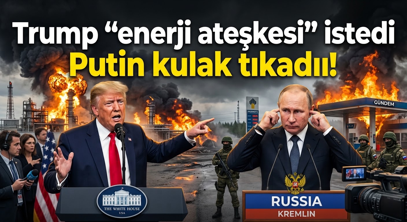 TRUMP’IN ATEŞKES HAYALİ KÜLE DÖNDÜ: DEV RAFİNERİ VURULDU!