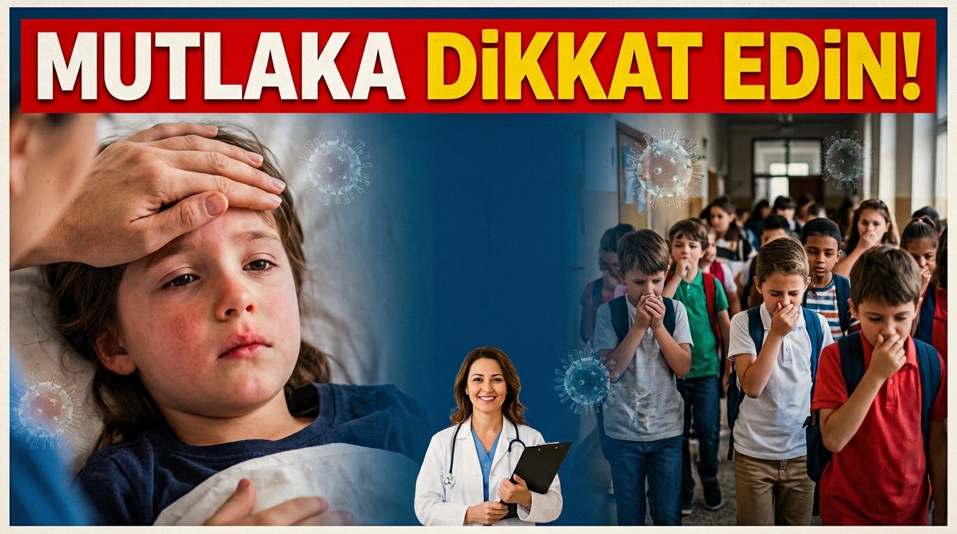 OKULLARDA HASTALIK ZİLLERİ ÇALDI: UZMANDAN HAYATİ UYARI!