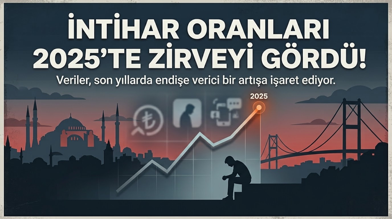 2025 yılı, intihar vakalarında ilk sırada!
