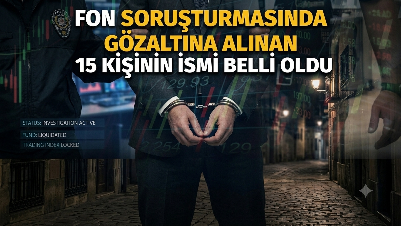 Fon skandalında 15 şüphelinin ismi belli oldu