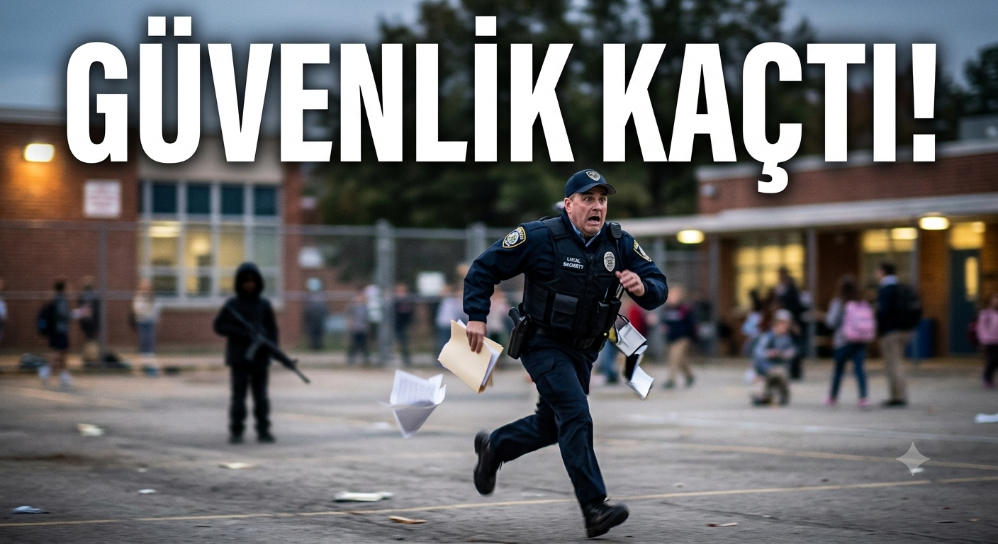 Okul baskınında tüfeği gören ‘güvenlik görevlisi’ kaçtı