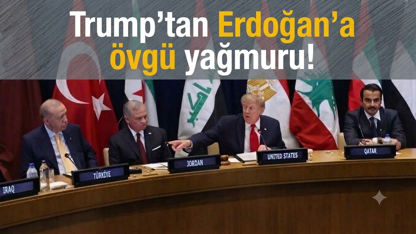 Soykırımcı Trump’tan Erdoğan’a Övgü Üzerine Övgü