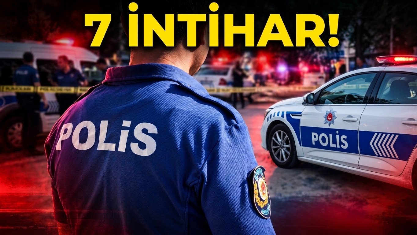 Yedi polis intihar etti!
