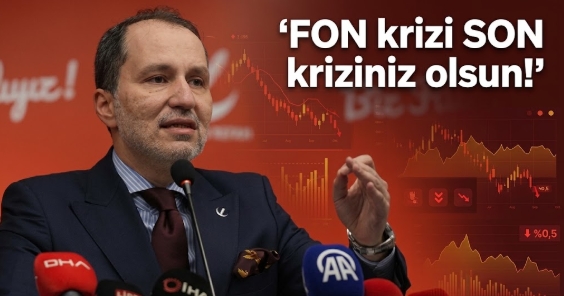 Dr. Fatih Erbakan’dan Fon Krizine Sert Tepki: “Ekonomi Yüzyılı”nda yüzyılın dolandırıcılığı yaşanıyor.