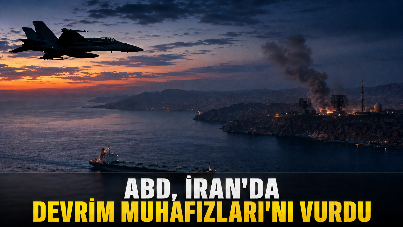ABD, İran’daki Devrim Muhafızları hedeflerini vurdu