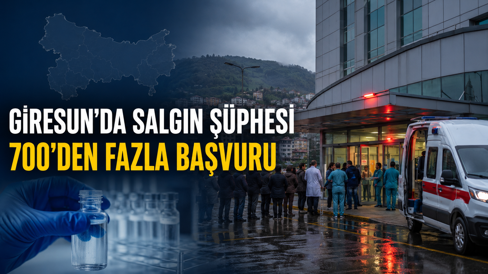 Giresun’da gastroenterit şüphesi
