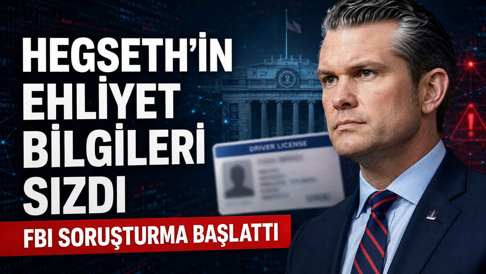 Hegseth’in ehliyet kaydı dark web’de