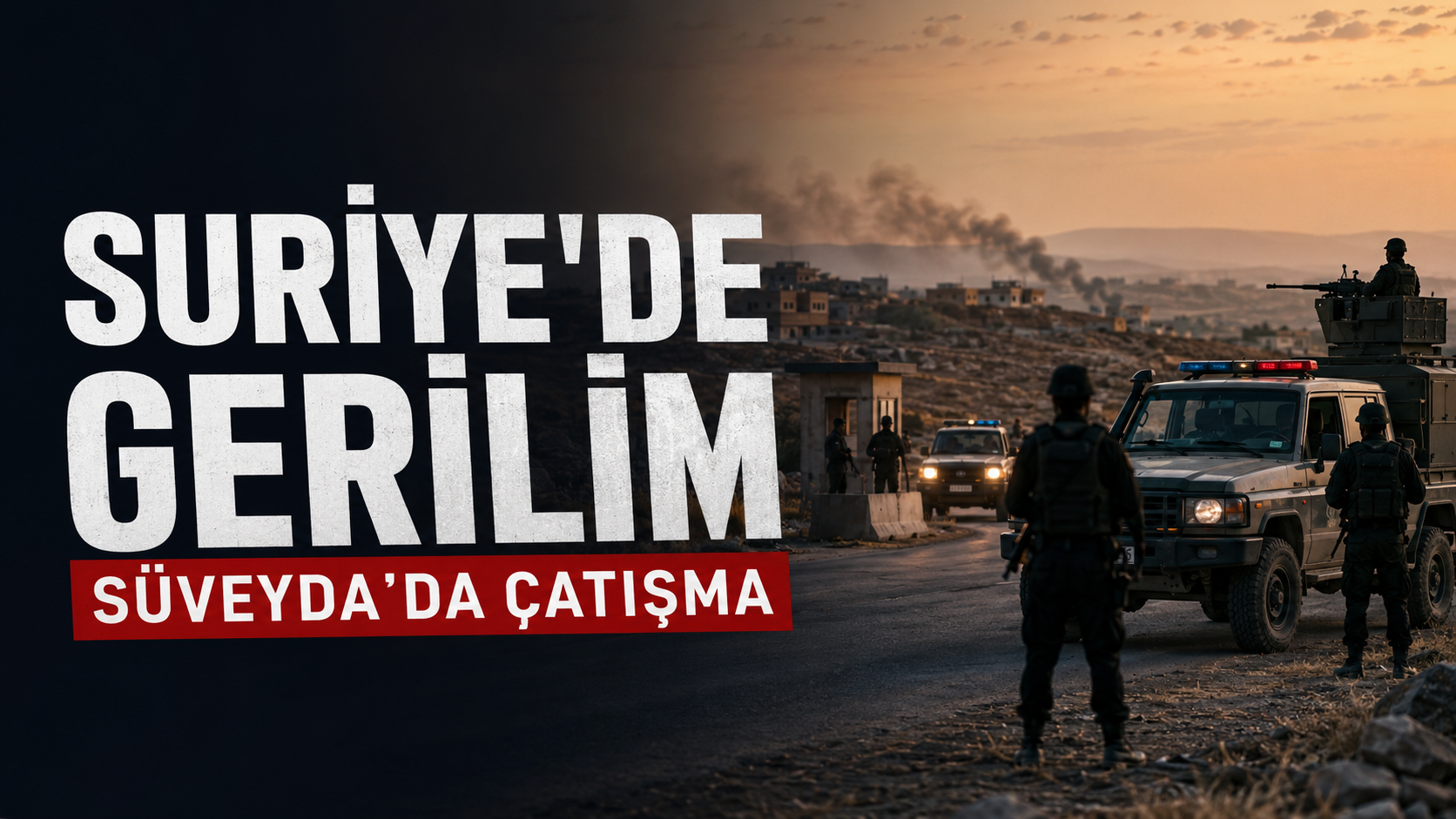 Suriye’nin Süveyda kentinde gerilim