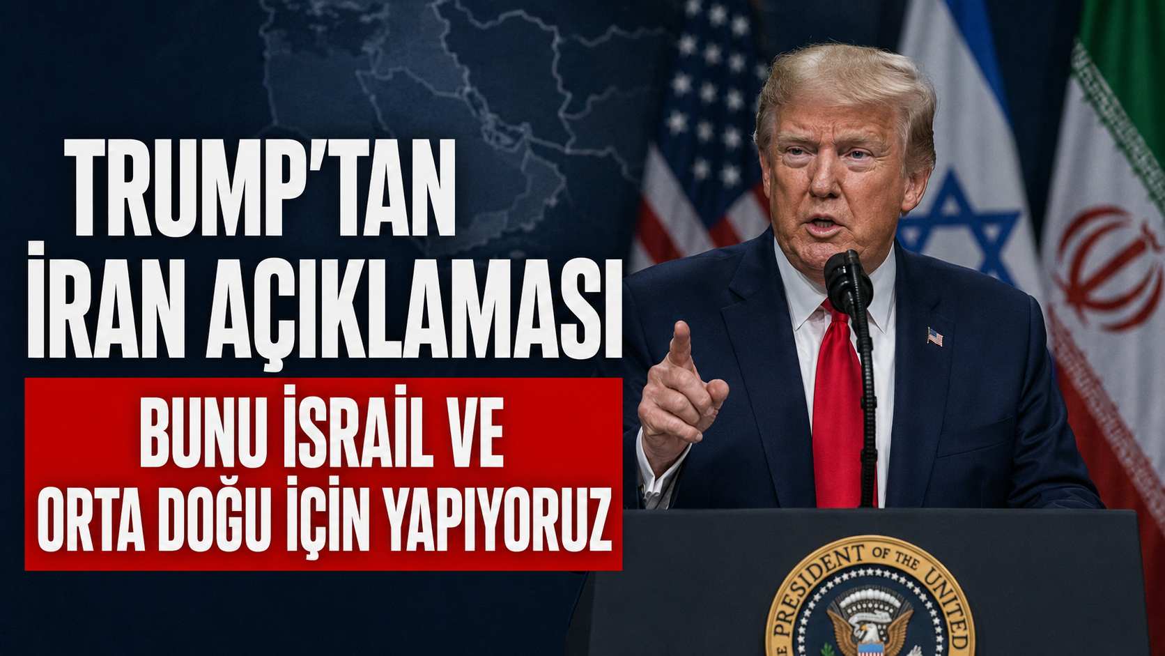Trump’tan dikkat çeken İran açıklaması
