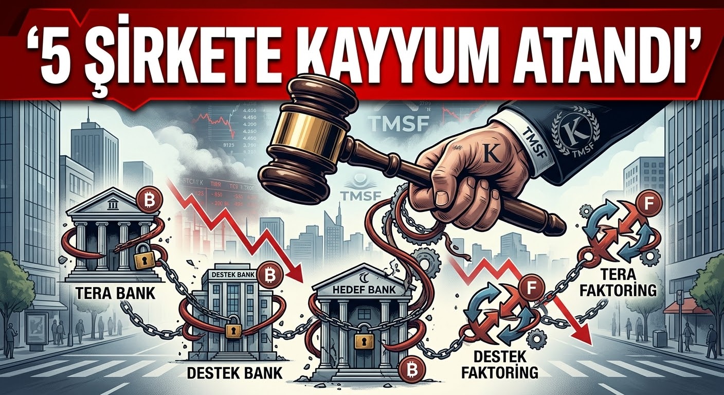 Fon Soruşturması Derinleşiyor! 5 Dev Şirkete Kayyum Atandı