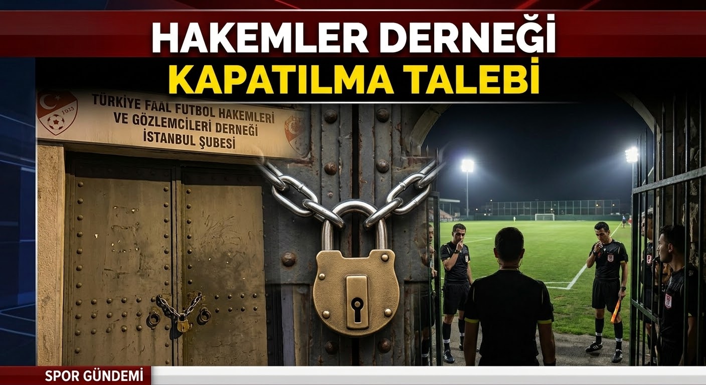 Başsavcılıktan Hakemler Derneği’ne Kapatma Talebi